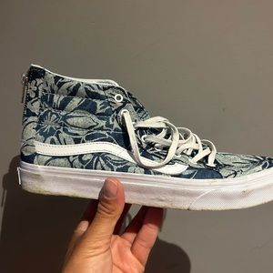Unisex Floral Vans - sz 8 Men’s/9.5 Women’s